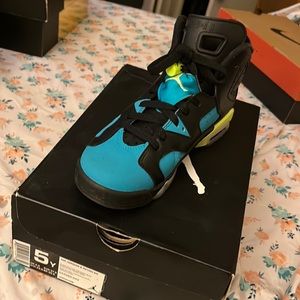 Aqua Jordan’s 6 limited Jordan’s